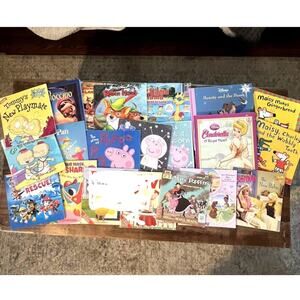 Book Bundle 📚: 20 Children Picture Books, Disney, Princess, Barbie, Rugrats